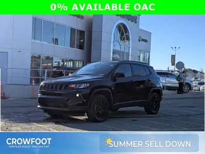 This Jeep Compass has a dependable Intercooled Turbo Regular Unleaded I-4 2.0 L/122 engine powering...