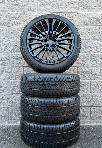 Winter / Snow Pirelli Sottozero3 *Run Flat* BMW Star Rated Staggered 20 Tires And Aftermarket RTX Bo...