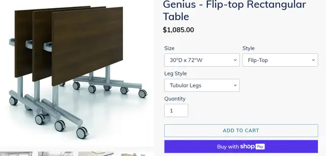 Genius Flip-Top Rectangular Table-Boardroom Table-Call us!62864745041281124