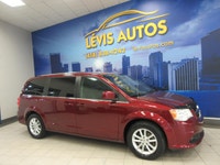 DODGE GRAND CARAVAN 2019 SXT PREMIUM PLUS STOW-N-GO 7 PASSAGERS / CUIR + SUEDE NOIR CHAUFFANT / VOLA... (image 1)