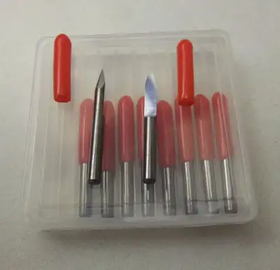 -Carbide PCB Board 0.3mm 30 Degree Engraving Bits CNC Router, 1/8 inch shank, 10pc set, $15.00/set S...