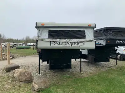 2019 Palomino BackPack SS 1251 — Soft-Side Pop-Up Truck Camper The 2019 Palomino BackPack SS 1251 is...