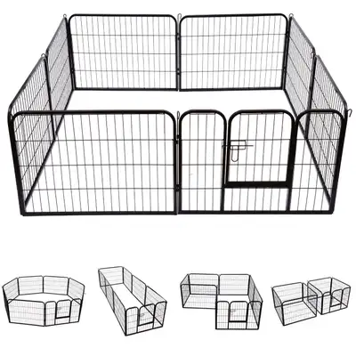 NEW 8 PANEL 40 IN DOG PLAYPEN HEAVY DUTY DC107, View more