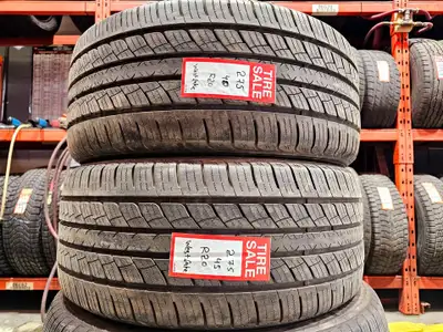 A pair of good used P275/40R20 Westlake SU318 H T install and balance $310 Loose purchase $125 each...