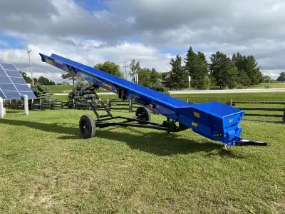 Iron Inventory Inc! Wallenstein CT24B WOOD ELEVATOR 24 FOOT ELEVATOR Vanguard 5HP ENGINE LIST $9,620...