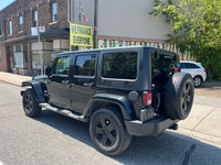 2011 JEEP WRANGLER SAHARA CONVERTIBLE 4X4 / SAFETY CERTIFIED ONE OWNER JUST ARRIVED, BLACK, 4DR, 3.8... (image 2)