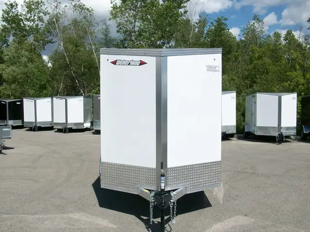 2025 Weberlane CARGO ALUMINIUM 6' X 12' V-NOSE A GLISSIERE CONTR in Cargo & Utility Trailers in Laval / North Shore - Image 3