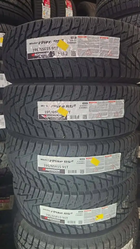 195/65R15 HANKOOK WINTER IPIKE RS2 WINTER TIRES in Tires & Rims in Markham / York Region - Image 2