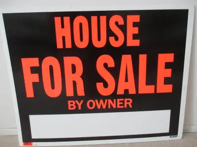 I have 2 Large brand new House for Sale signs $10.00 each and 2 small signs $3.00 each sell your Hou...