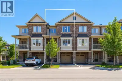 Three-storey freehold townhome in one of Burlington's most convenient locations, thoughtfully update...