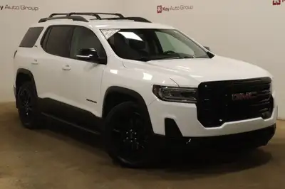 Experience the refined power and style of the 2023 GMC Acadia SLE in its stunning white finish, comp...