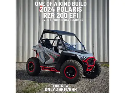 GRAND RIVER POWER SPORTS Straight forward pricing, no hidden fees. 2024 Polaris RZR 200 EFI PREOWNED...