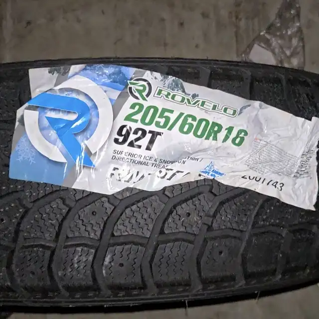 New 205/60R16 Rovelo RWS-677 - Ice and snow tires in Tires & Rims in Yarmouth - Image 4