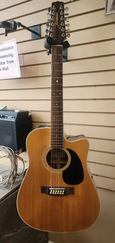 Jasmine 12-String Semi Guitar TS-612c *No Case*, View more