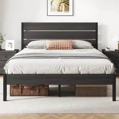 BRAND NEW - Fluest Queen Size Bed Frame with Headboard and Footb, View more