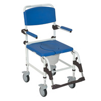 Wheeled shower commode (Online Special)