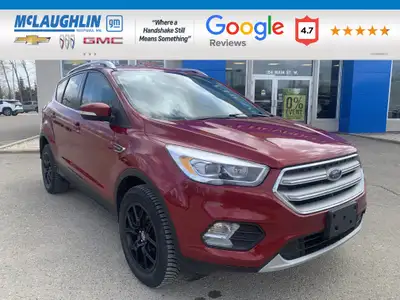 TITANIUM Keyless Entry/Start Remote Start Leather Trim Htd F Seats Htd Steer Wheel Backup Camera Blu...