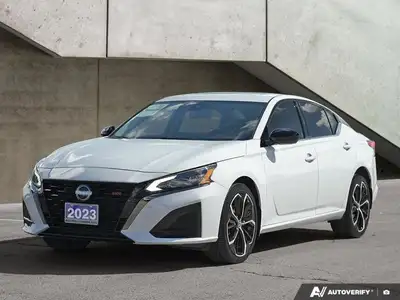 This 2023 Nissan Altima SR boasts impressive fuel efficiency perfect for everyday commutes and weeke...