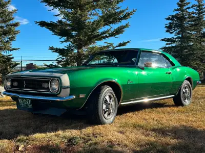 This Gorgeous 1968 Camaro, originally sold in Regina has had only 3 owners and is in beautiful condi...