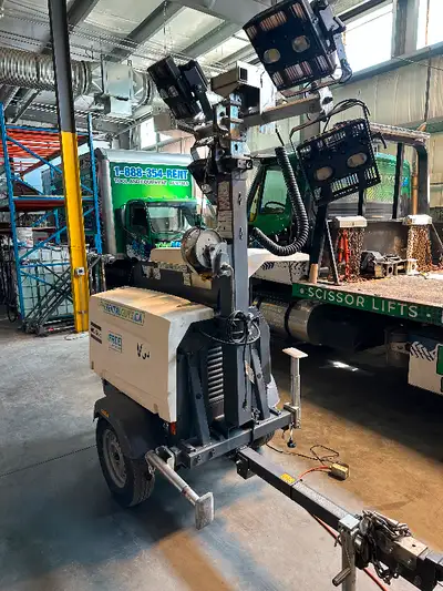 Atlas Copco V5+ LED Light Tower Very Low Hours