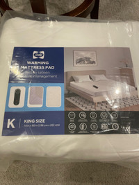 Sealy Heated Mattress Pad King Size 78x80 Inch