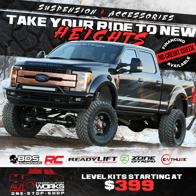 BDS Rough Country ReadyLift Zone 2" 3" 4" 5" 6" 7" 8" F150 F250 F350 Silverado Sierra Ram 1500 2500...