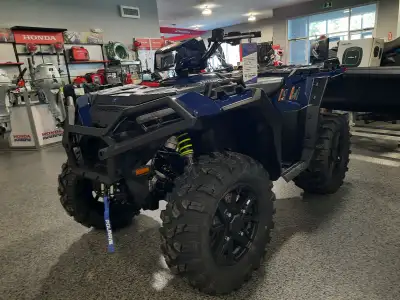 2026 Polaris Sportsman 850 Trail – Springfield Blue | Bridgewater, NS At Steele Recreation in Bridge...