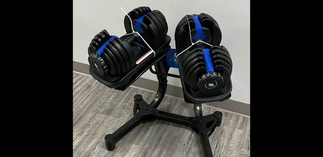 90 lbs adjustable dumbbells 200 dollars New in Exercise Equipment in Mississauga / Peel Region - Image 2