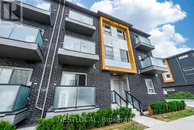 Discover modern urban living in this stylish 3-bedroom, 3-bathroom stacked condo townhouse at 1085 D...