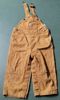 Infant Carhartt/ camo/ denim bib overalls Sizes vary