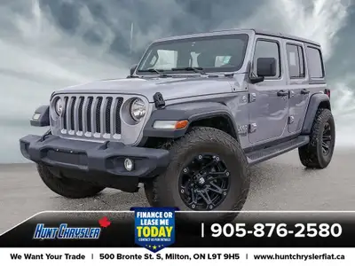 COMPACT, RUGGED, AND BUILT FOR ADVENTURE!!! THIS 2019 JEEP WRANGLER UNLIMITED SPORT S 4X4 is equippe...