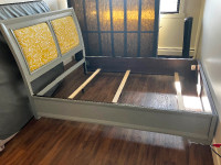 Bed Frame and Headboard Queen Size