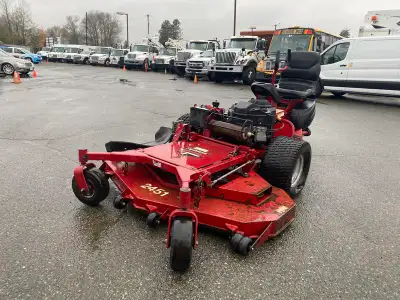 2017 Ferris Rotary Lawn Mower, red exterior, black interior. Engine Size: 726 cc Engine Hours: 695.5...