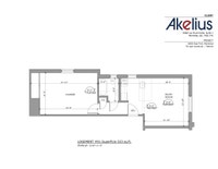 Akelius one bedroom apartment for rent. Located near Lincoln in the Downtown - Guy Concordia neighbo... (image 8)