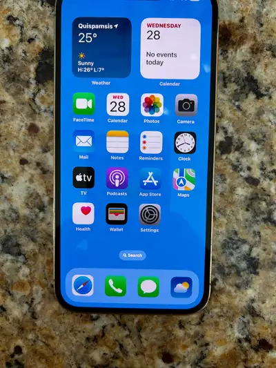Apple I phone 13 pro max 128 go IOS version 17.5.1 Selling for my Dad