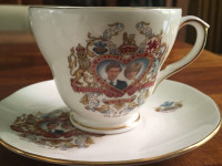 Lady Di Prince Charles Tea Set Thé