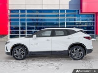 AWD. Odometer is 21426 kilometers below market average! Summit White 2019 Chevrolet Blazer RS AWD 9-... (image 1)