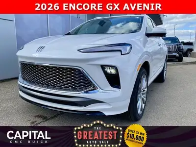 This 2026 ENCORE GX AVENIR is the definition of a luxury AWD SUV. With options like Avenir Technolog...