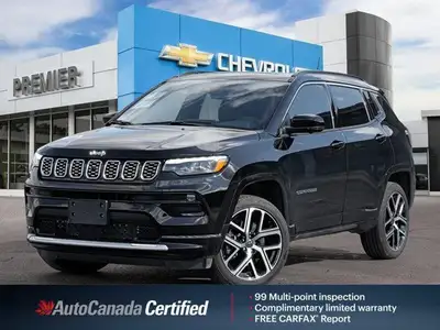 Elevate your daily journeys with this stunning 2025 Jeep Compass Limited. Finished in sophisticated...