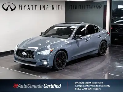 The 2024 INFINITI Q50 Red Sport 400 is the high-performance peak of the Q50 lineup, designed for tho...