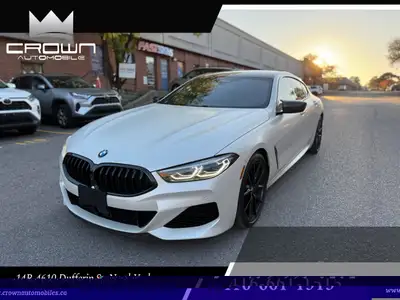 2020 BMW M850i XDRIVE GRAN COUPE, LOADED WITH M AERODYNAMICS PACKAGE, PANORAMIC GLASS ROOF, REAR SUN...
