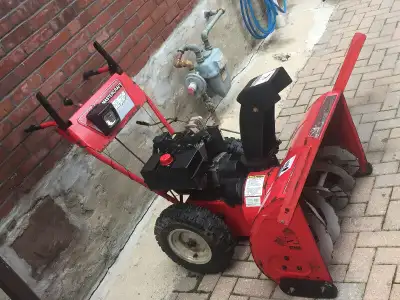 Read posting Snow blower29"10hp -Wissota sharpener-hockey gloves, View more