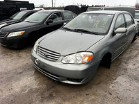 2003 TOYOTA COROLLA  just in for parts at Pic N Save!