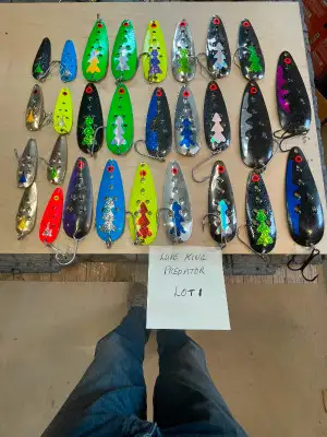 AMAZING FISHING RODS+REELS+LURS SALMON, MUSKY, CARP, PRO FLYROD, in Fishing, Camping & Outdoors in Markham / York Region - Image 12