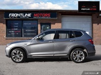 2017 BMW X3 XDrive - Accident-Free! Grey on Black Leather Interior! Well Maintained! Loaded With Nav... (image 2)