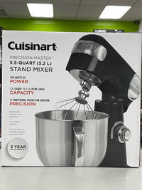 Cuisinart SM-50BCC Precision Master 5.5 qt (5.2L) Stand Mixer Silver