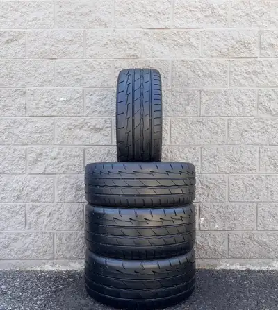 Firestone Firehawk Indy 500 Staggered 19 Inch Summer Tires. 2x 225 40 19 & 2x 255 35 19 (90%). Fits:...
