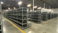Huge selection of new and used warehouse shelving