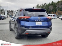 Recent Arrival! Odometer is 32429 kilometers below market average! Blue 2021 Nissan Rogue SV AWD Ste... (image 6)