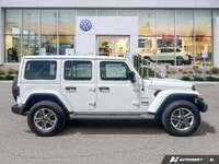 Unleash the spirit of adventure with the 2020 Jeep Wrangler Unlimited Sahara in striking Bright Whit... (image 5)